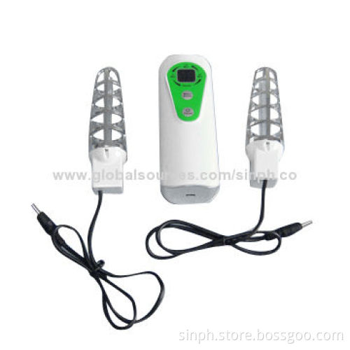 2014 New Product Travel UVC Shoes Disinfector, Effectively Kills Bacteria, Viruses